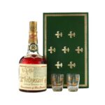 Very Xtra Old Fitzgerald 10 Years Old 1954 Bottled In 1964 With Green Box And 2 Glasses