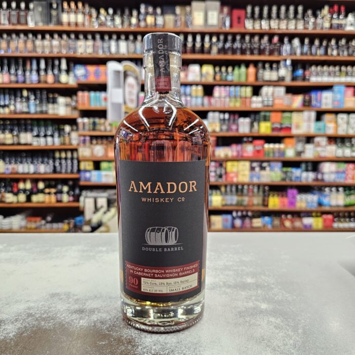 Amador Double Barrel Bourbon Finished In Cabernet Barrels 750mL - Image 1