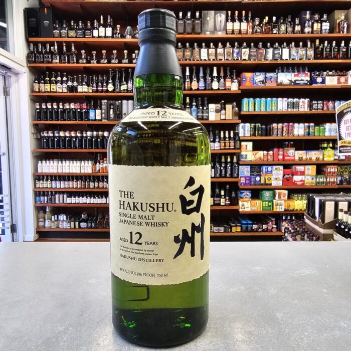 The Hakushu 12 Years Japanese Single Malt Whisky 750mL - Image 1