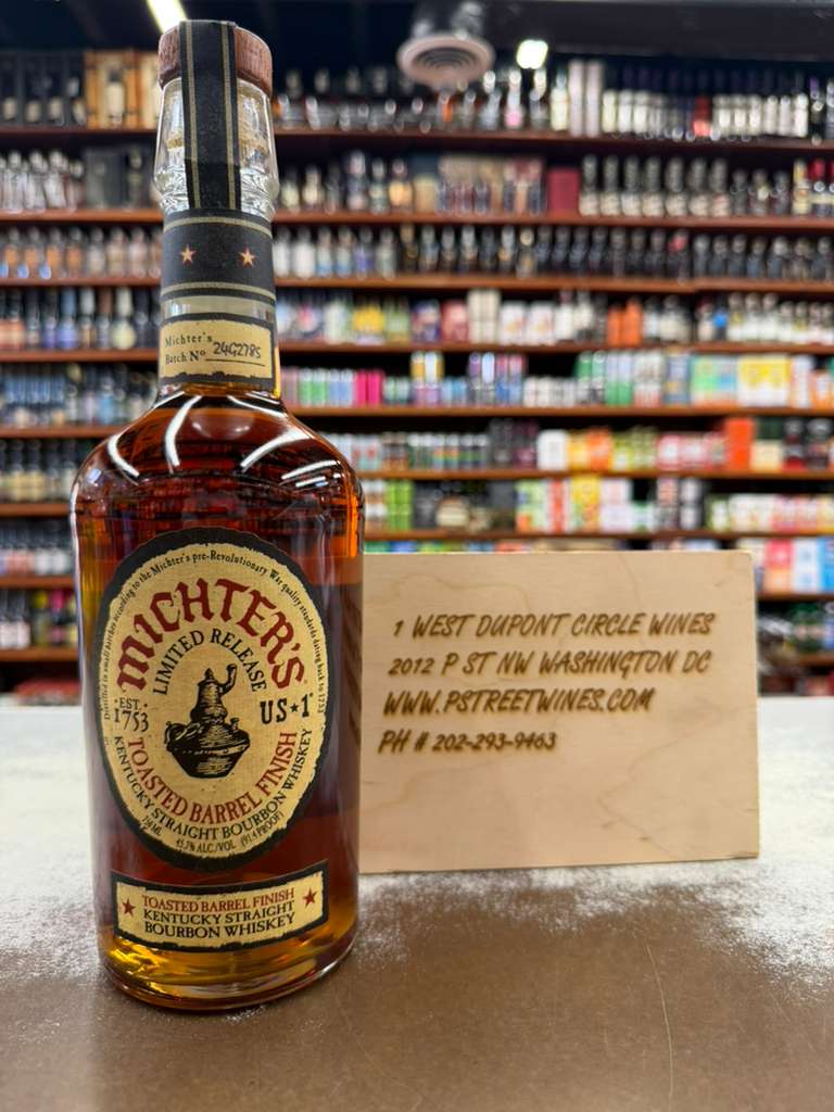 mitchers toasted b p Michters Bourbon Toasted Barrel Finish - Image 1