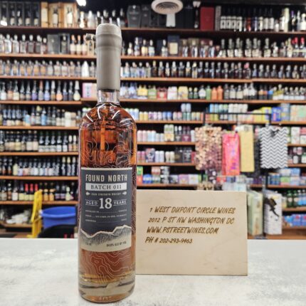 Found North 18 Years Batch 011 Cask Strength Whiskey.
