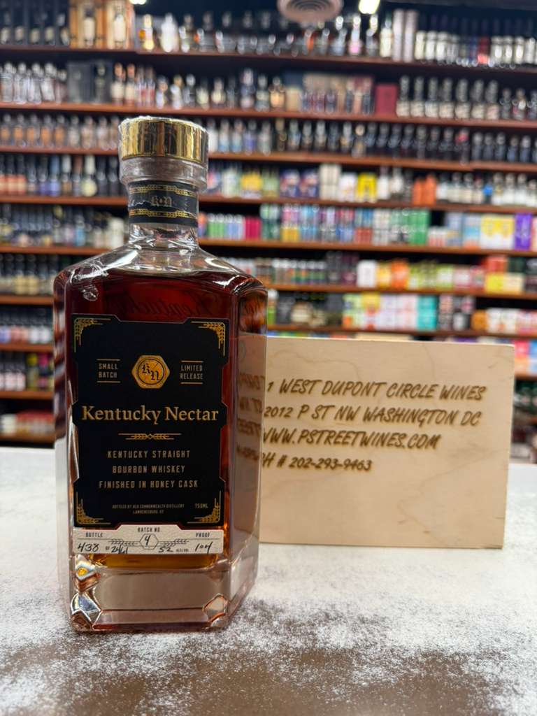 k batch 4 Kentucky Nectar Kentucky Straight Bourbon Whiskey Finished In Honey Cask Small Batch 4. Cask Strength 2025 Release - Image 1