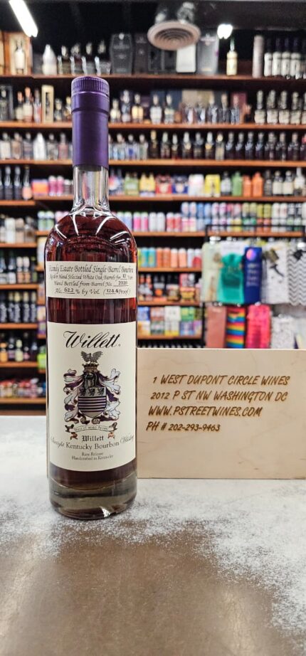 Willett Bourbon 12 Years Old 124.4 Proof Barrel No 2020 The Cobra