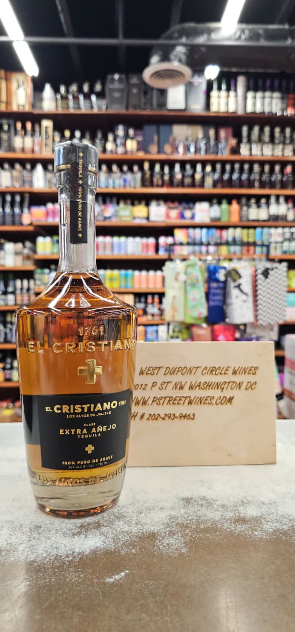 El Cristiano Extra Anejo Tequila 750 mL 01 El Cristiano Extra Anejo Tequila 750 mL - Image 1