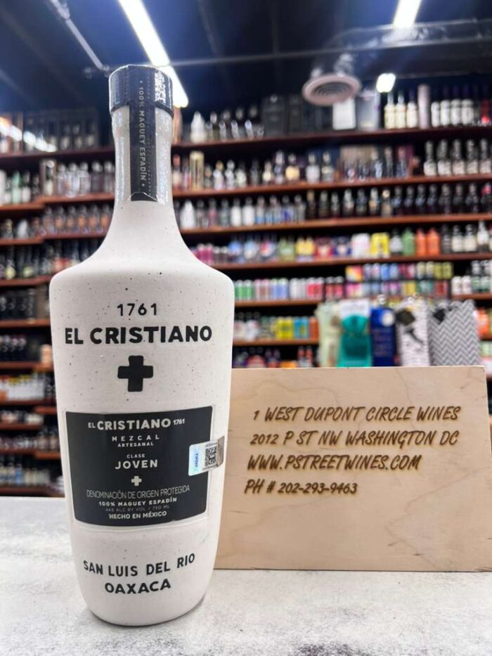 El Cristiano Artesenal Mezcal Joven 750 mL - Image 1