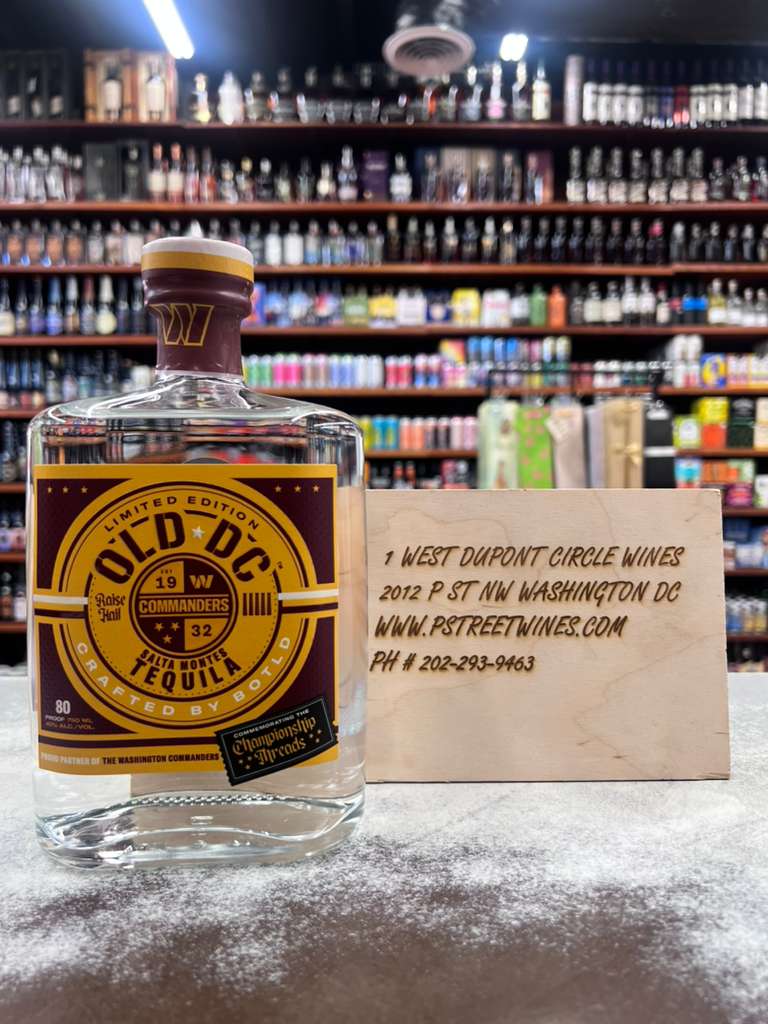 Old DC Tequila Silver Commanders Collaboration 750 mL Old DC Tequila Silver Commanders Collaboration 750 mL - Image 1