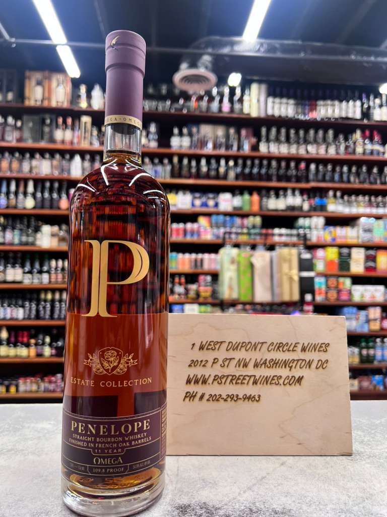 Penelope Estate Collection Omega 11 Year Bourbon In French Oak Barrels Penelope Estate Collection Omega 11 Year Bourbon In French Oak Barrels - Image 1