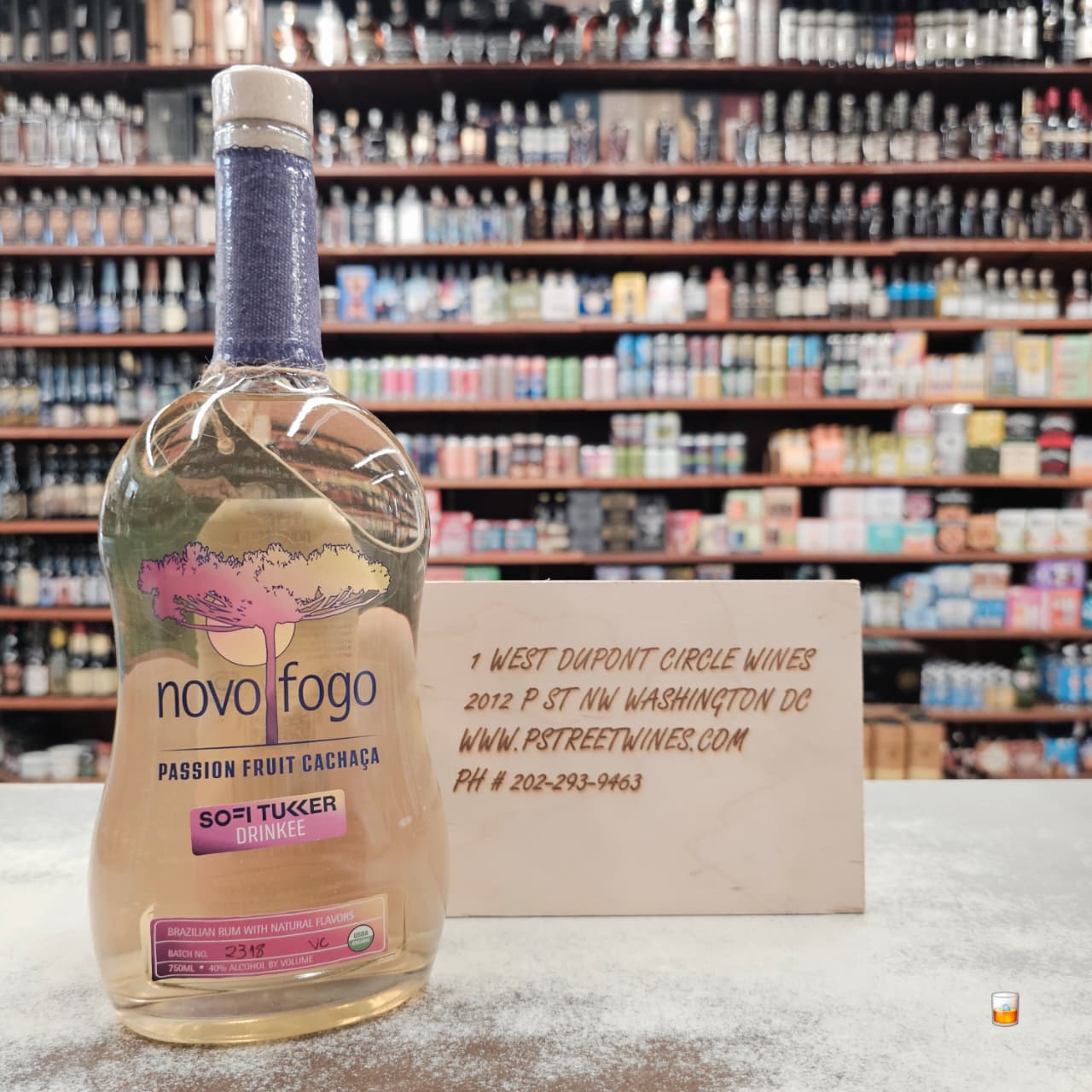 novo fogo passion fruit Novo Fogo Passion Fruit Cachaca - Image 1