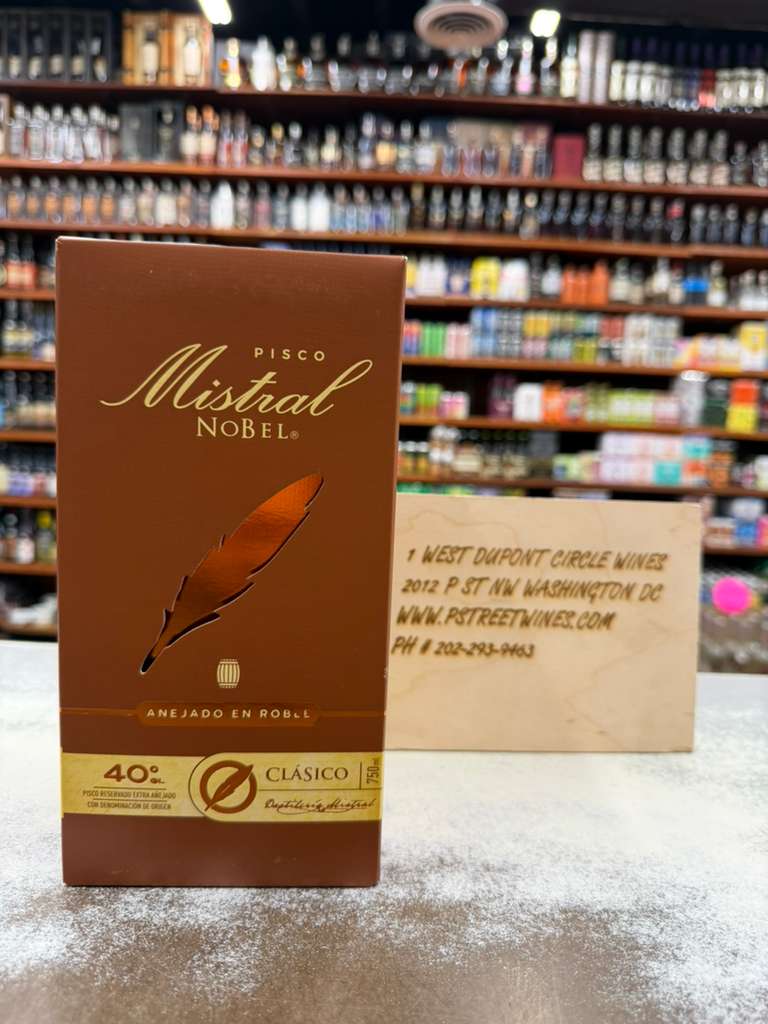 mistral nobel pisco Mistral Nobel Aged Pisco - Image 1