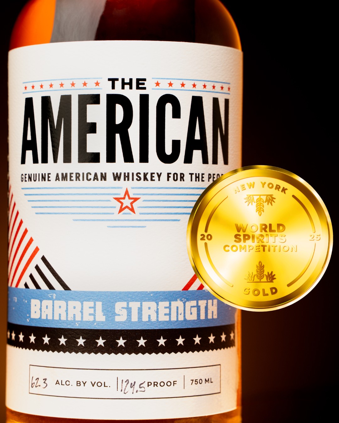 ABS Gold Medal The American - Barrel Strength 750 ml - Image 1
