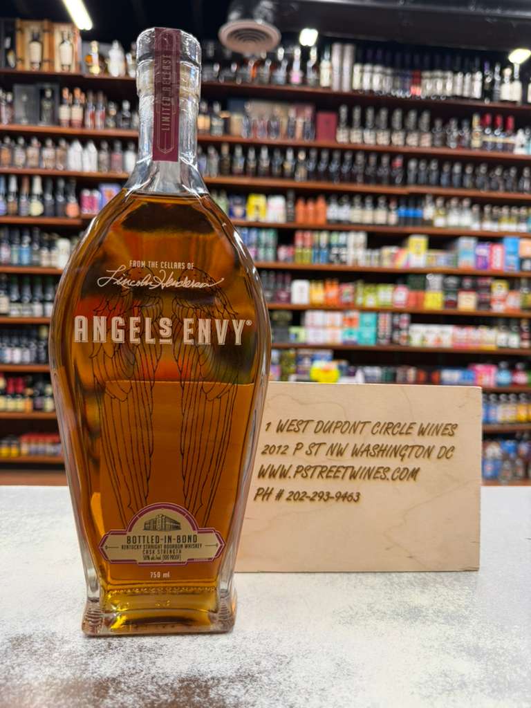 angels envy bottle in bond sb Angels Envy Bourbon Bottled In Bond Cask Strength - Image 1