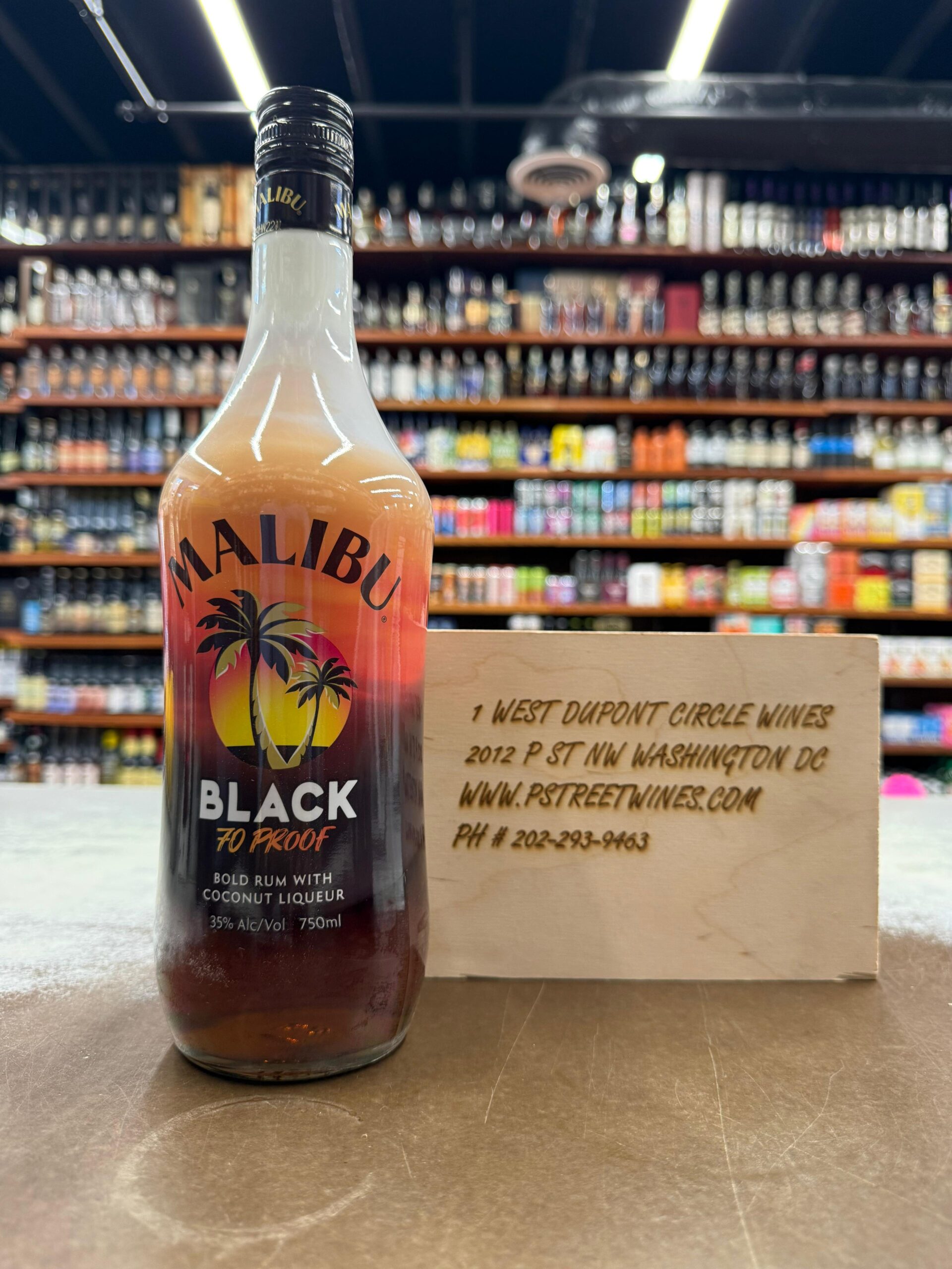 malibu black Malibu Black 750mL - Image 1