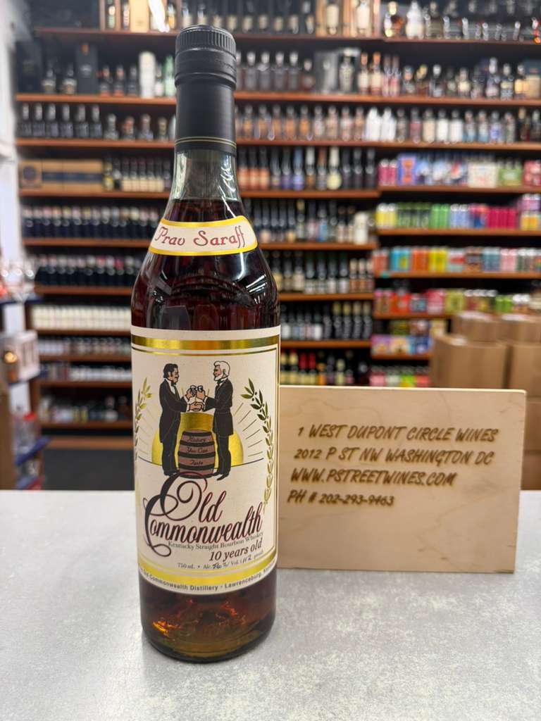 oc by prav Old Commonwealth 10 Year By Prav Saraff 112 Proof - Image 1