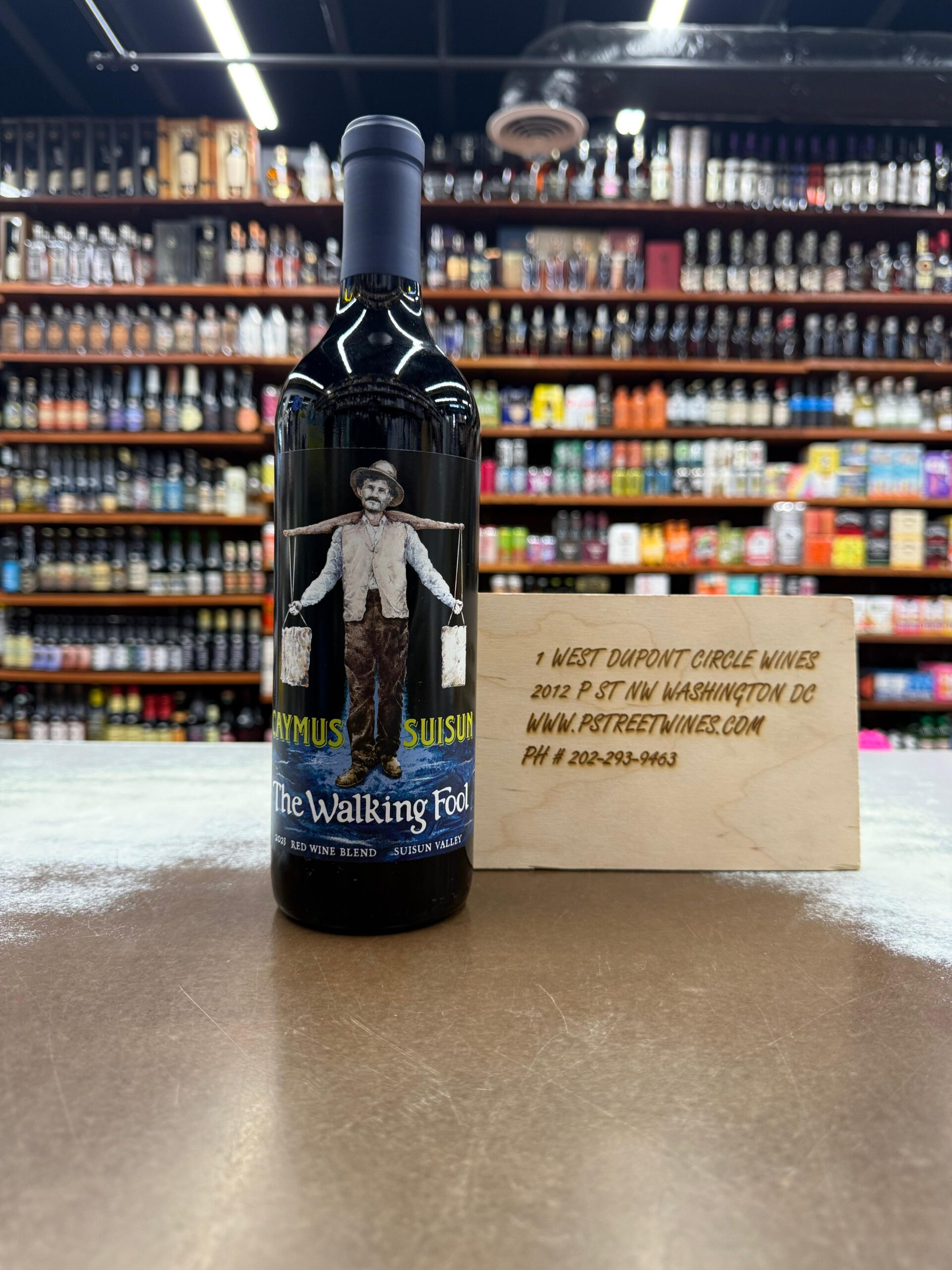 walking fool Caymus Suisun Walking Fool Red Blend - Image 1