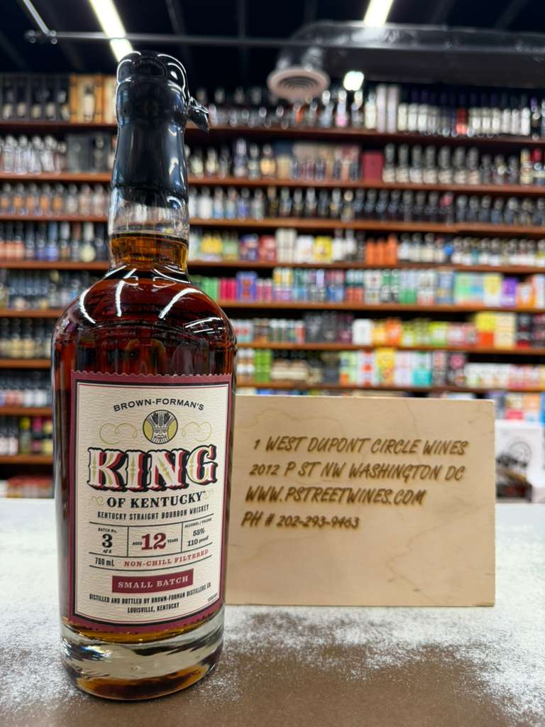 kok 12 yr batch 3 King Of Kentucky Small Batch 12 Years Old Batch 3 - Image 1
