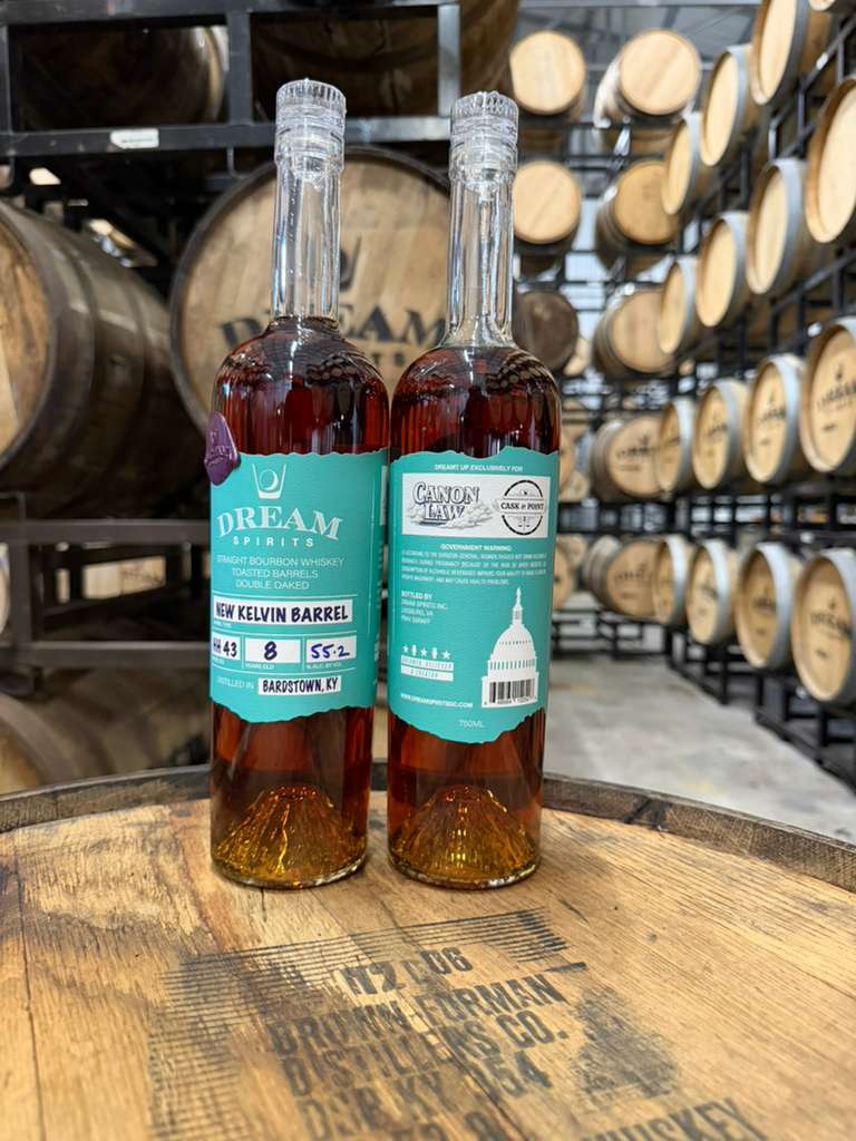 dream hh 43 Dream Spirits Bourbon Heaven Hill Double Oaked 8 Years Barrel HH 43 By Cask In Point - Image 1