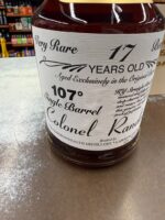 Old Commonwealth Colonel Randolph 17 Years Old Single Barrel By Prav Saraff 107 Proof - Image 3