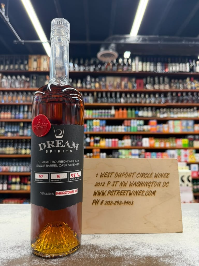 177 Dream Spirits Bourbon 10 Years Old Barrel 177 55.2 % ABV By Brbnfndr - Image 1