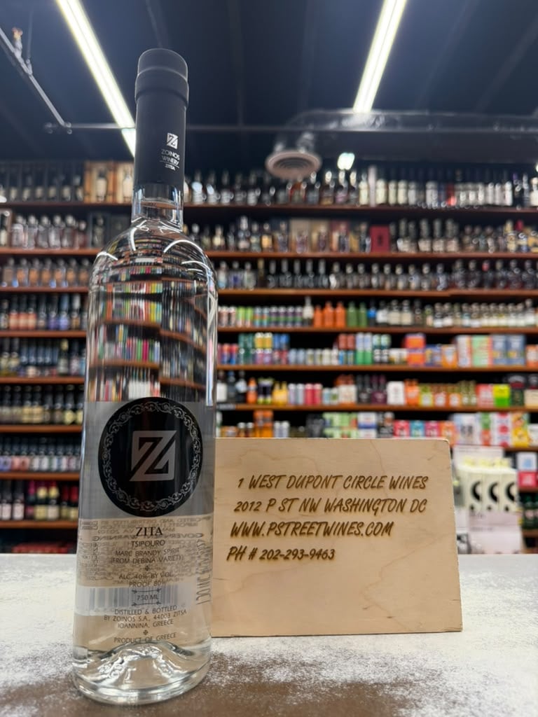 zita brandy Zita Tsipouro Zoinos 750 mL - Image 1