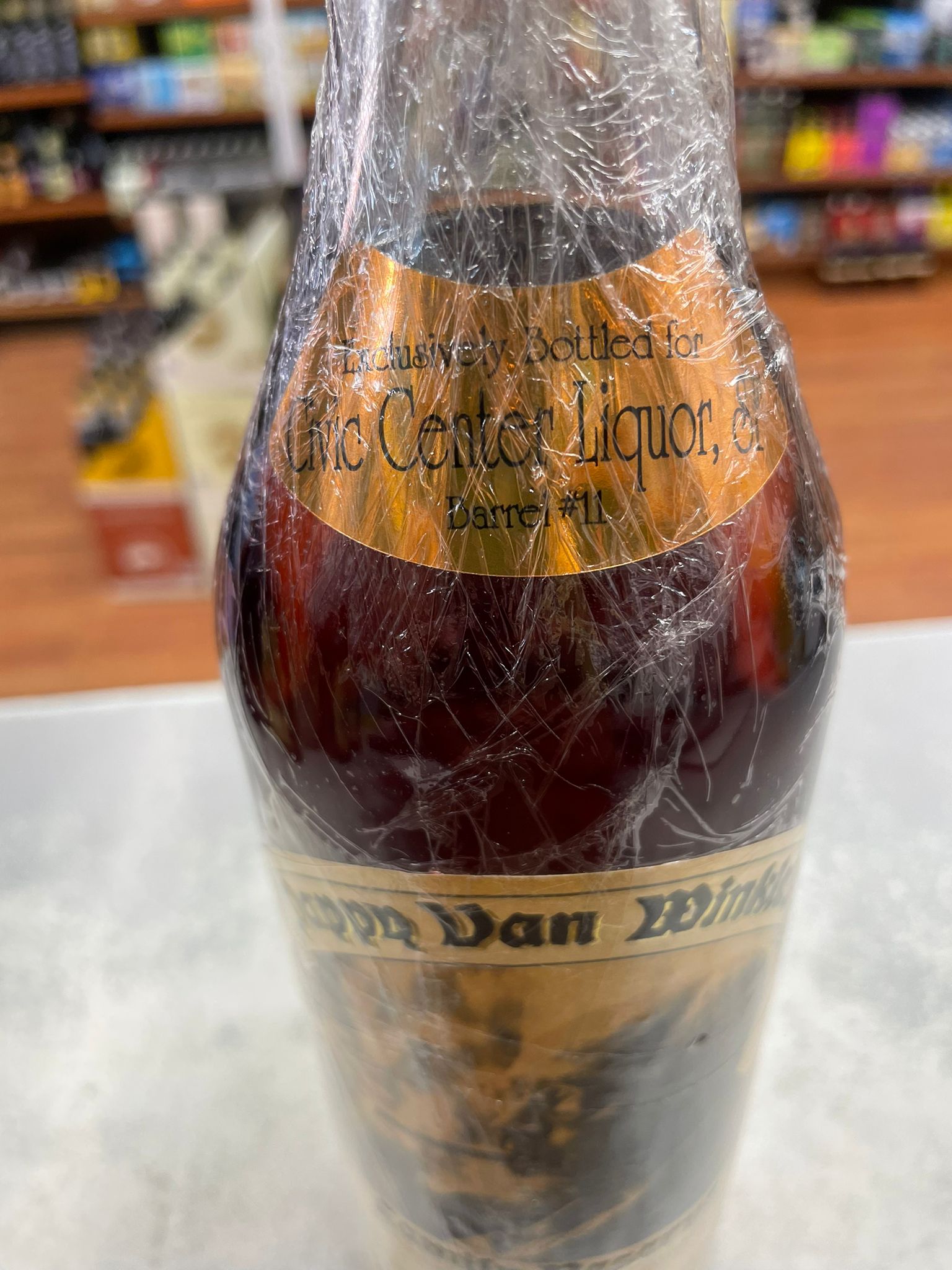 Pappy Van Winkle 15 Years Civic Center Private Pick Barrel 11 107 Proof * - Image 2